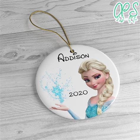 elsa frozen ornament